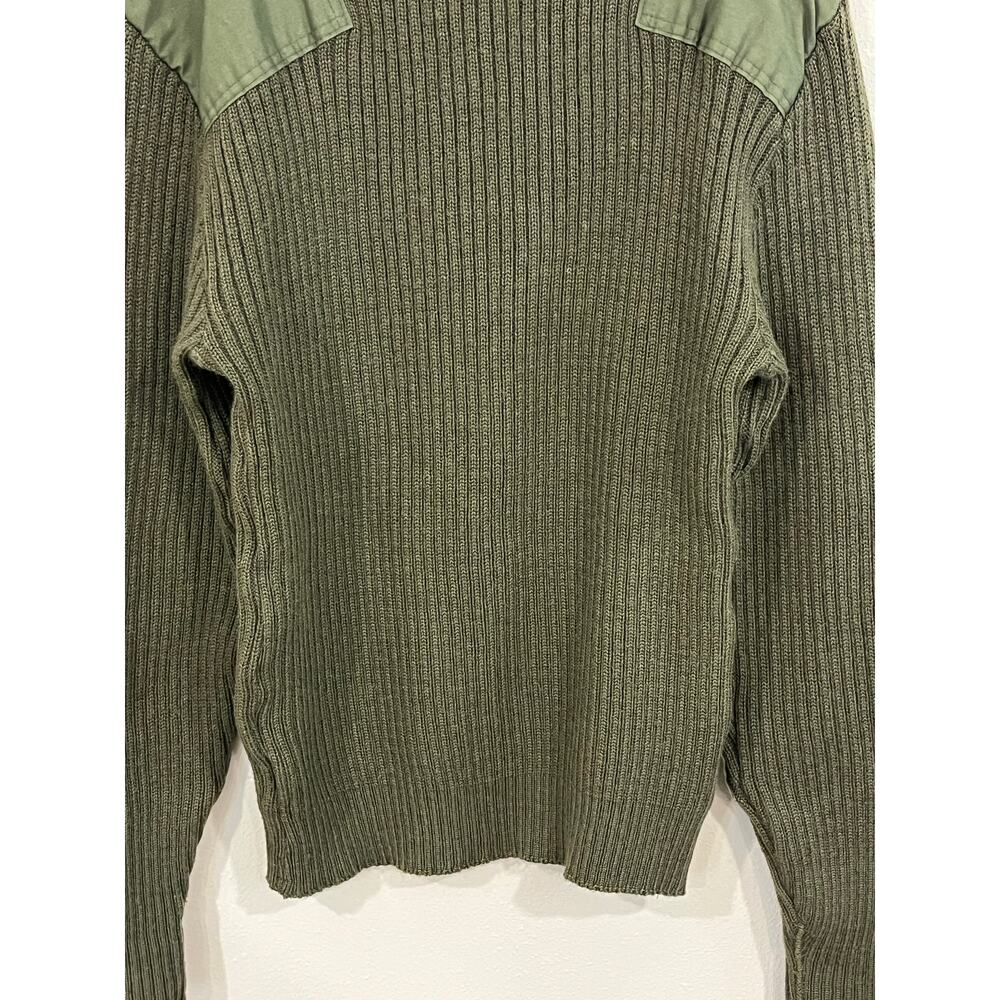 US Marine Corps Wool Sweater Military Issue Size 42 Olive Drab - Picture 3 of 10